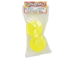 Yokomo 12mm Hex 2WD Front Buggy Wheels (Yellow) (2) (YZ-2/B-MAX2) -Yokomo Sales Store yokb2 821hy 2