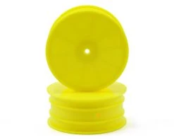 Yokomo 12mm Hex 1/10 4WD Front Buggy Wheels (Yellow) (2) (YZ-4/B-MAX4)