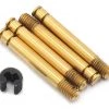 Yokomo Ti-Carbide Shock Shaft Set (4) (for SLF Short Shock II)