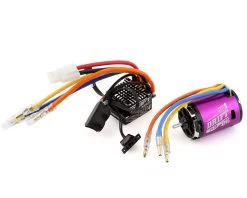 Yokomo BL-RS4 Drift Spec Sensored Brushless ESC/Zero S Drift Spec Motor Combo (13.5T) (Purple)