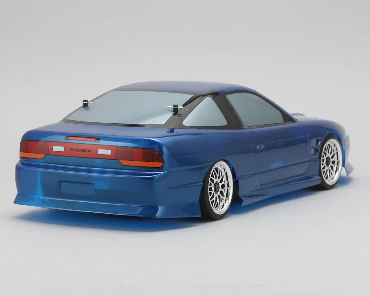 Yokomo Nissan 180SX Street Version Drift Body Set (Clear) 4 Yokomo Nissan 180SX Street Version Drift Body Set (Clear) - Image 4