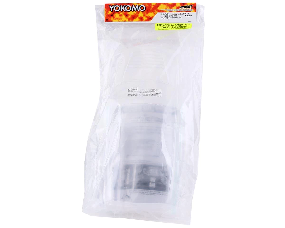 Yokomo Team22 FNATZ JZX100 Mark II Drift Body Set (Clear) 4 Yokomo Team22 FNATZ JZX100 Mark II Drift Body Set (Clear) - Image 4