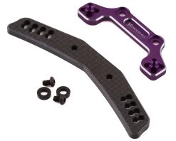 Yokomo YD-2 Graphite/Aluminum Hybrid Front Shock Tower (Purple)