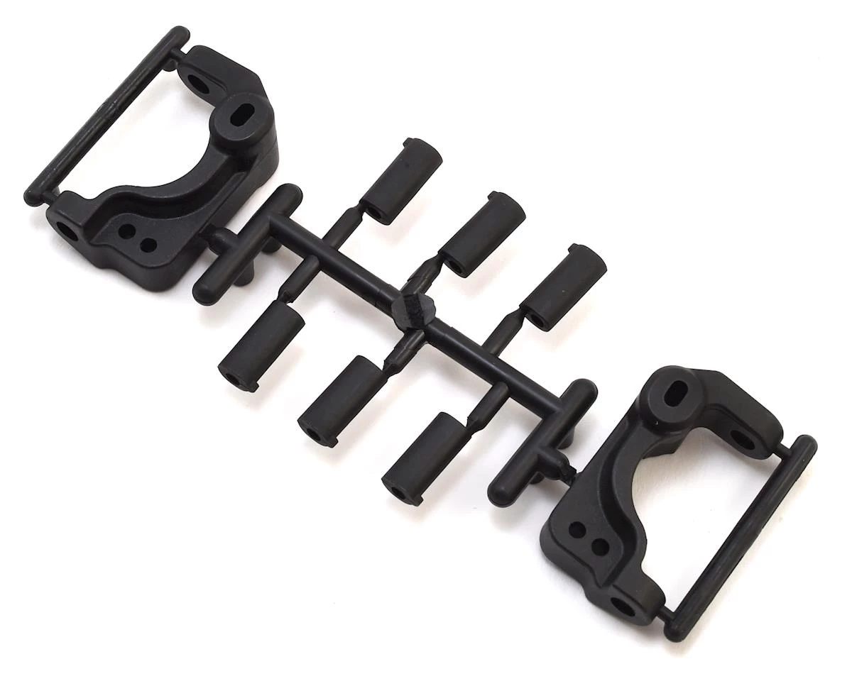 Yokomo Graphite YZ-2 Molded Steering Hub Carrier w/Inserts (2) 1 Yokomo Graphite YZ-2 Molded Steering Hub Carrier w/Inserts (2)