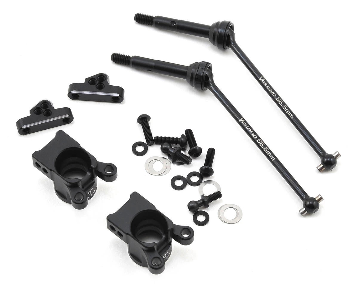 Yokomo Aluminum Offset Rear Hub Carrier Set (0 Degree) 1 Yokomo Aluminum Offset Rear Hub Carrier Set (0 Degree)