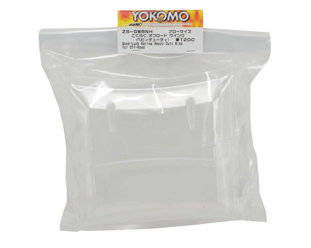 Yokomo 1/10 Heavy Duty Gokuraku Wing (Narrow) 2 Yokomo 1/10 Heavy Duty Gokuraku Wing (Narrow) - Image 2